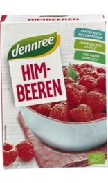 Mrazené bio maliny, 300g, Dennree