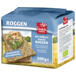 Celozrnný ražný knaeckebrot, 200g, Linea