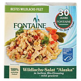 Šalát s lososom Alaska, 200g, Fontaine