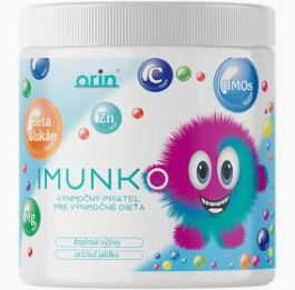 ORIN IMUNKO Kids Immunity, 30 denných dávok, príchuť jablko
