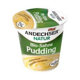 Vanilkový smotanový puding Andechser