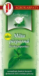 Mäta pieporná, vňať