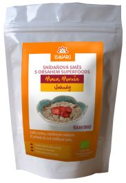 Raw raňajková zmes maca-moruša-jahody, 360g