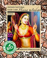 Henna Indigo, hnedá farba, 200g