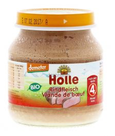 Hovädzie mäso pre deti, Holle, demeter, 125g