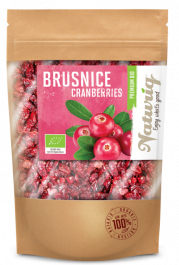 Sušené brusnice, Naturiq, 100g