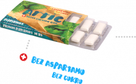 Žuvačky Artic, pepermint