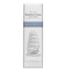 Mliečna čokoláda bez cukru, 18g, Simón Coll