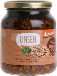 Šošovica, sterilizovaná, Nur puur