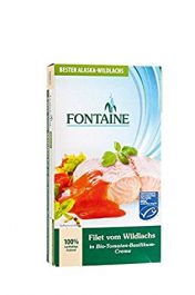Filety lososa v rajčinovej omáčke, 200g, Fontaine