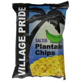 Chipsy zo zelených banánov, solené, 100g platanos