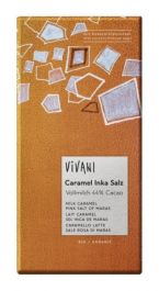 Mliečna čokoláda s karamelom a soľou, Vivani, 80g