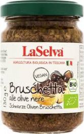 Bruschetta alle olive nere, La Selva, 130g