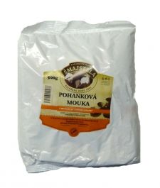 Pohánková múka celozrnná, 500g, Šmajstrla