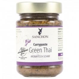 Zelená thai curry pasta, 190g, Sanchon