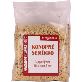 Bio konopné semienka lúpané, 200g, BioNebio