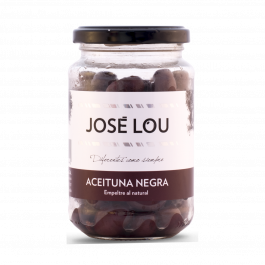 Čierne olivy aragónskej odrody Empeltre, 210g, José Lou
