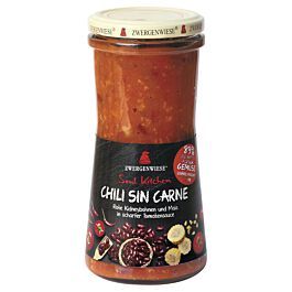 Omáčka Chili Sin Carne, 410g, Zwergenwiese