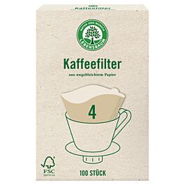 Filter na kávu, veľkosť 4, 100ks