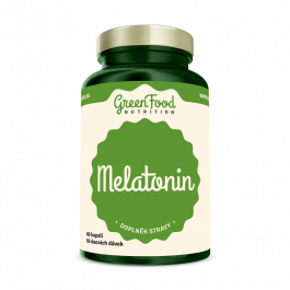 Melatonín, 60 kapsúl, GreenFood