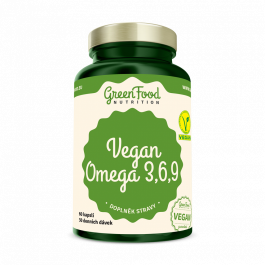 Omega 3 vegan, 90 kapsúl, GreenFood