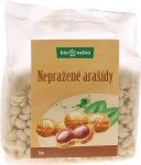 Arašidy nepražené, lúpané, BioNebio, 200g
