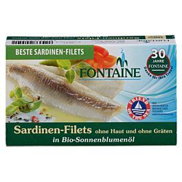 Sardinky v olivovom oleji, Fontaine