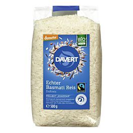 Basmati ryža biela, 500g, Davert