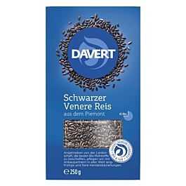 Čierna ryža, Davert, 250g