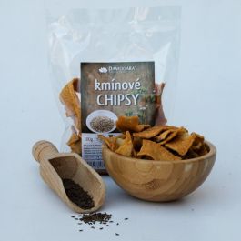 Hrachová pochúťka s rascou, chipsy, Damodara