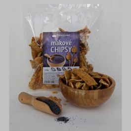 Hrachová pochúťka s makom, chipsy, Damodara