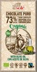 Horká čokoláda s olivovým olejpom, vegan, 100g, Sole