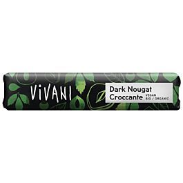 Horká čokoládová tyčinka Nugát, Vivani