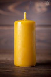 Vosková sviečka, valec veľký
